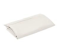 vidaXL Tissu de remplacement pour parasol déporté Anti-UV Anti-décoloration Blanc Sable 300 cm