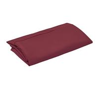 vidaXL Tissu de Remplacement pour Parasol Déporté Tissu de Rechange de Parasol de Jardin Extérieur Anti-UV Anti-décoloration Rouge Bordeaux 350 cm