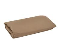 vidaXL Tissu de Remplacement pour Parasol Déporté Tissu de Rechange de Parasol de Jardin Extérieur Anti-UV Anti-décoloration Taupe 350 cm