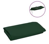 Vidaxl Tissu De Remplacement Pour Parasol Déporté Vert 350 Cm Vert