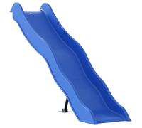 vidaXL Toboggan de jeu bleu 174x38 cm polypropylène, équipement de jeu de jardin, toboggan de jeu de jardin 826598