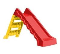 vidaXL Toboggan pliable d'enfants Intérieur/Extérieur Rouge et jaune Rouge G