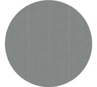 vidaXL Toile de fond de piscine Gris clair Ø306 cm Polyester Géotextile