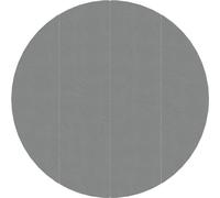 vidaXL Toile de fond de piscine Gris clair Ø428 cm Polyester Géotextile
