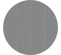 vidaXL Toile de fond de piscine Gris clair Ø500 cm Polyester Géotextile