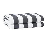 Vidaxl Tissu De Remplacement De Store Anthracite Et Blanc 3 X 2 M Blanc