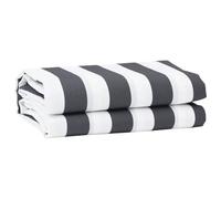 Vidaxl Tissu De Remplacement De Store Anthracite Et Blanc 3 X 2 M Blanc