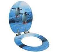 Toiletbril met soft-close deksel pinguïn MDF146917
