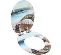 Toiletbril met soft-close deksel schelp MDF143924