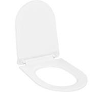 vidaXL Abattant WC à fermeture en douceur, libération rapide – Blanc