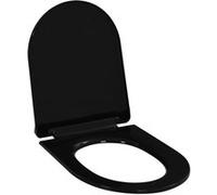 Toiletbril soft-close met quick-release ontwerp zwart145018
