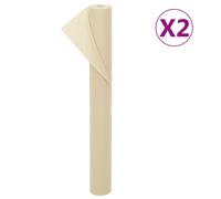 vidaXL Toison végétale 2 rouleaux 70 g/m² 10x1,6 m