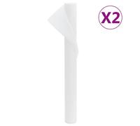 vidaXL Toison végétale 2 rouleaux 70 g/m² 10x1,6 m