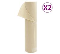 vidaXL Toison végétale 2 rouleaux 70 g/m² 50x1,6 m