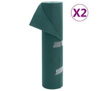vidaXL Toison végétale 2 rouleaux 70 g/m² 50x1,6 m