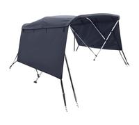 vidaXL Toit bimini à 3 arceaux parois latérales 183x(170-182)x137 cm 94820