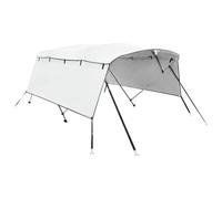 Toit bimini à 4 arceaux parois latérales 243x(185 198)x137 cm