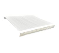 Vidaxl Toit D'auvent Toile Crème 6x3 M (Cadre Non Inclus)