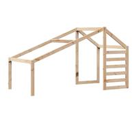 VidaXL Toit De Lit Pour Enfant 188x97x113 Cm Bois De Pin Massif, Naturel, Style Rustique