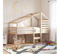 vidaXL Toit de lit pour enfants 846876 – bois de pin massif 198x97x113 cm