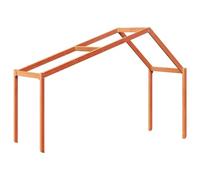 vidaXL Toit de lit pour Enfants 203x95,5x142 cm Bois de pin Massif