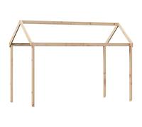 vidaXL Toit de lit pour Enfants 207x95,5x159 cm Bois de pin Massif, Toit de lit, baldaquin de lit pour Enfant, Toit pour lit d'enfant