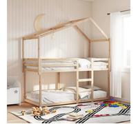 vidaXL Toit de lit pour enfants 213 x 95,5 x 144,5 cm Bois de pin massif