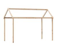 vidaXL Toit de lit pour enfants 217x95,5x159 cm bois de pin massif multicolore