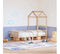 vidaXL Toit de lit pour enfants 98 x 70 x 176,5 cm bois de pin massif Multicolore