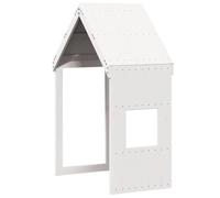 vidaXL Toit de lit pour Enfants Blanc 55x99x139,5cm Bois de pin Massif, Toit de lit, baldaquin de lit pour Enfant, Toit pour lit d'enfant