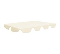 Vidaxl Toit De Rechange De Balançoire Crème 150/130x105/70 Cm Beige