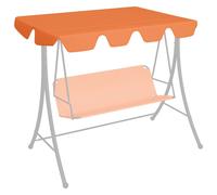 Vidaxl Toit De Rechange De Balançoire Orange 150/130x105/70 Cm Orange