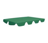 vidaXL Toit de rechange pour balancelle – Imperméable Vert 150/130x105/70 cm