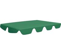 vidaXL Toit de rechange pour balançoire hollywoodienne vert 188/168x145/110 cm