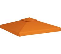 Vidaxl Toile De Remplacement De Belvédère 310 G/M² Orange 3x3 M Orange