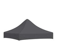vidaXL Toit de Tente de Réception Toile de Toit de Chapiteau Remplacement de Toit de Tente Escamotable Pavillon de Jardin 2x2 m Anthracite 270 g/m²