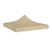 Vidaxl Toit De Tente De Réception 2x2 M Beige 270 G/M² Beige