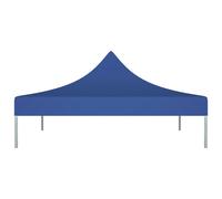 Vidaxl Toit De Tente De Réception 2x2 M Bleu 270 G/M² Bleu