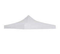 vidaXL Toit de tente de réception 3 x 3 m Blanc 48875