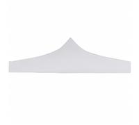 vidaXL Toit de tente de réception 3x3 m blanc