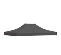 vidaXL Toit de Tente de réception 4,5x3 m Anthracite 270 g/m²