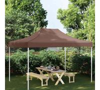 Toit de Tente de Réception 3x3 m Beige 270 g/m² Remplacement Pavillon vidaXL