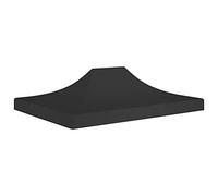 Toit de Tente de Réception - VIDAXL - 4,5x3 m - Oxford Résistant aux UV - Noir