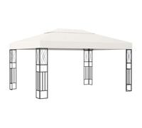 Tonnelle 3x4 m Anthracite Tissu Belvédère Chapiteau Tente de Réception vidaXL