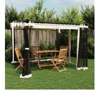 Vidaxl Tonnelle Avec Parois En Filet Crème 3x3 M Acier