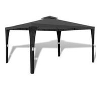 Tonnelle Avec Toit 3x4 M Gris Foncé Gris
