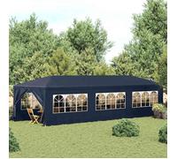 vidaXL Tente de réception 3 x 9 m Bleu 90339