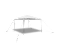Vidaxl Tonnelle Pavillon De Jardin Blanc 3x3m