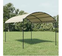 vidaXL Tonnelle Tissu Crème 48029