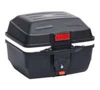 vidaXL Topkoffer voor motor 24 L voor 1 helm150673 Noir G